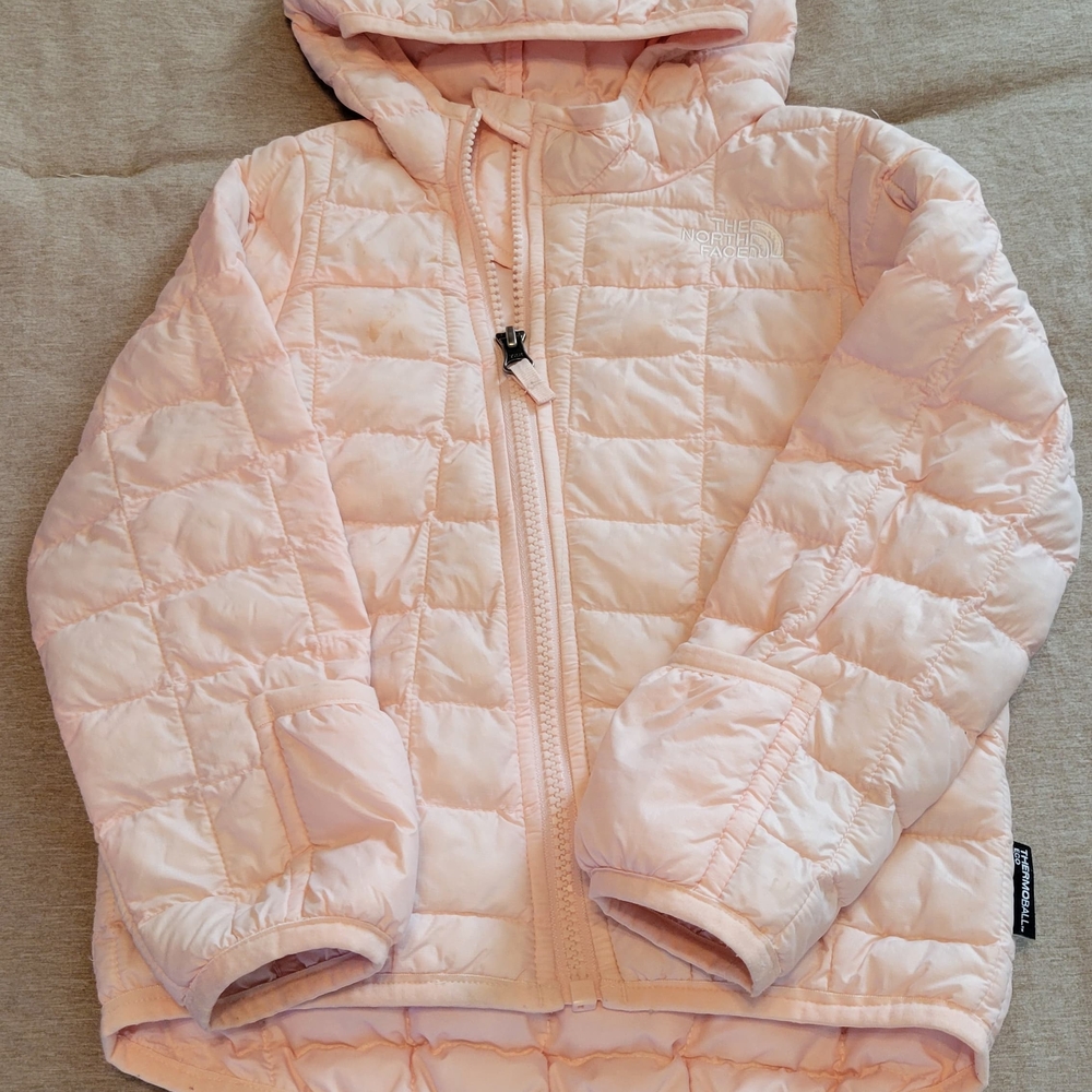 The North Face Pink Quilted Jacket